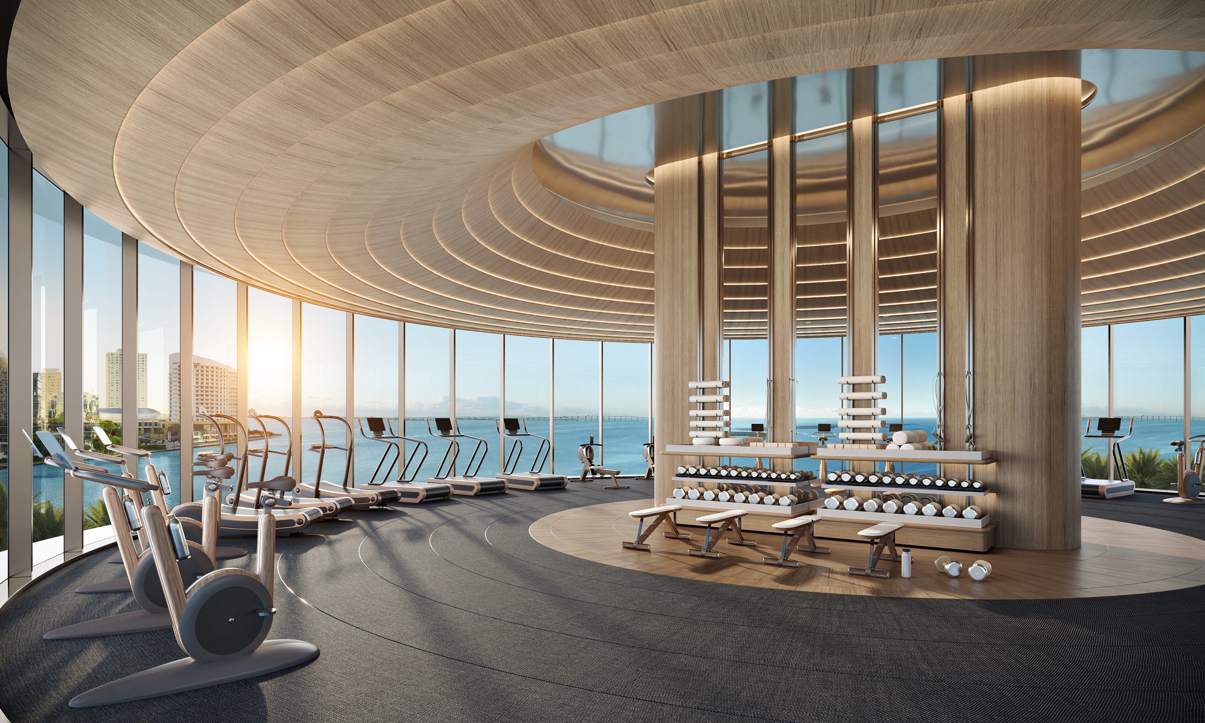 619 Brickell — Fitness center